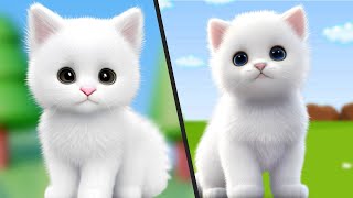 CAT CHOICES VIRTUAL PET vs CAT LIFE PET SIMULATOR - Good Cat / Bad cat Satisfying Gameplay