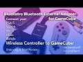Connect Bluetooth Wireless Controller to GameCube: BlueRetro Bluetooth Adapter (External)