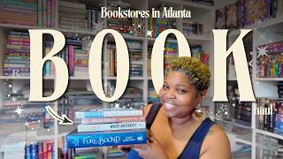 Atlanta Bookstore Vlog + meeting up with a new Bookish Friend| Book Haul| Don't Forget the Matcha 🍵🌿