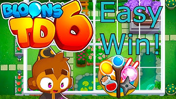 How to beat Covered Garden on Magic Monkeys Only! (No MK) Bloons TD 6