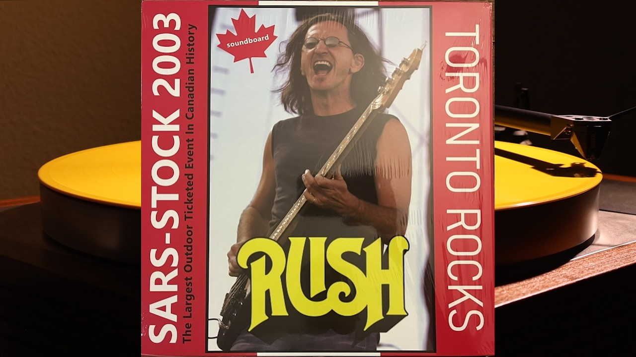 Rush - SARS-Stock 2003 Toronto Rocks - vinyl lp album 2024 - Geddy