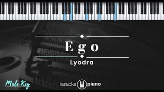 Ego - Lyodra (KARAOKE PIANO - MALE KEY)