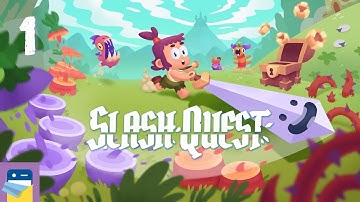 Slash Quest!: iOS Apple Arcade Gameplay Walkthrough Part 1 (by Noodlecake / Big Green Pillow)