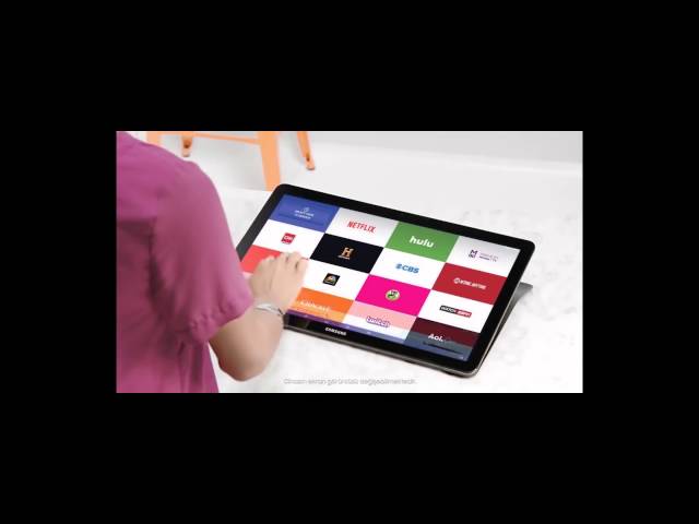 Samsung SM-T670 Galaxy View 18.4 inç Tablet - YouTube