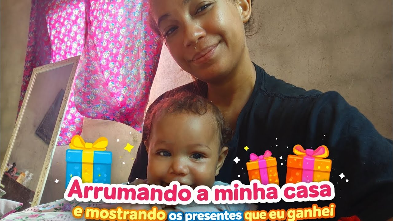 Arrumando a casa + mostrando os presentes que eu ganhei | Rotina em casa no sertão 🏠🎁 