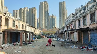 取り壊しの街で普通に暮らす中国人…これが中国不動産バブル崩壊の現実か？