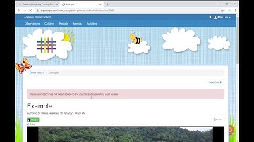 Adding an observation to Tapestry using a laptop