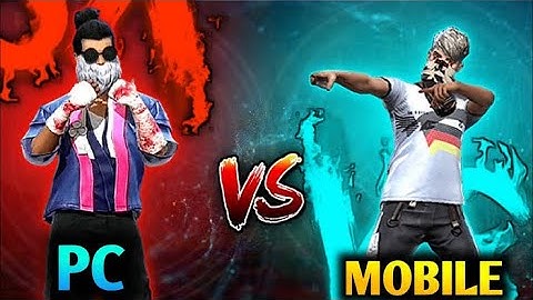 PC player vs mobile player 😱 intense 1v1 Free fire custom .Can  I beat the PC player ? Let