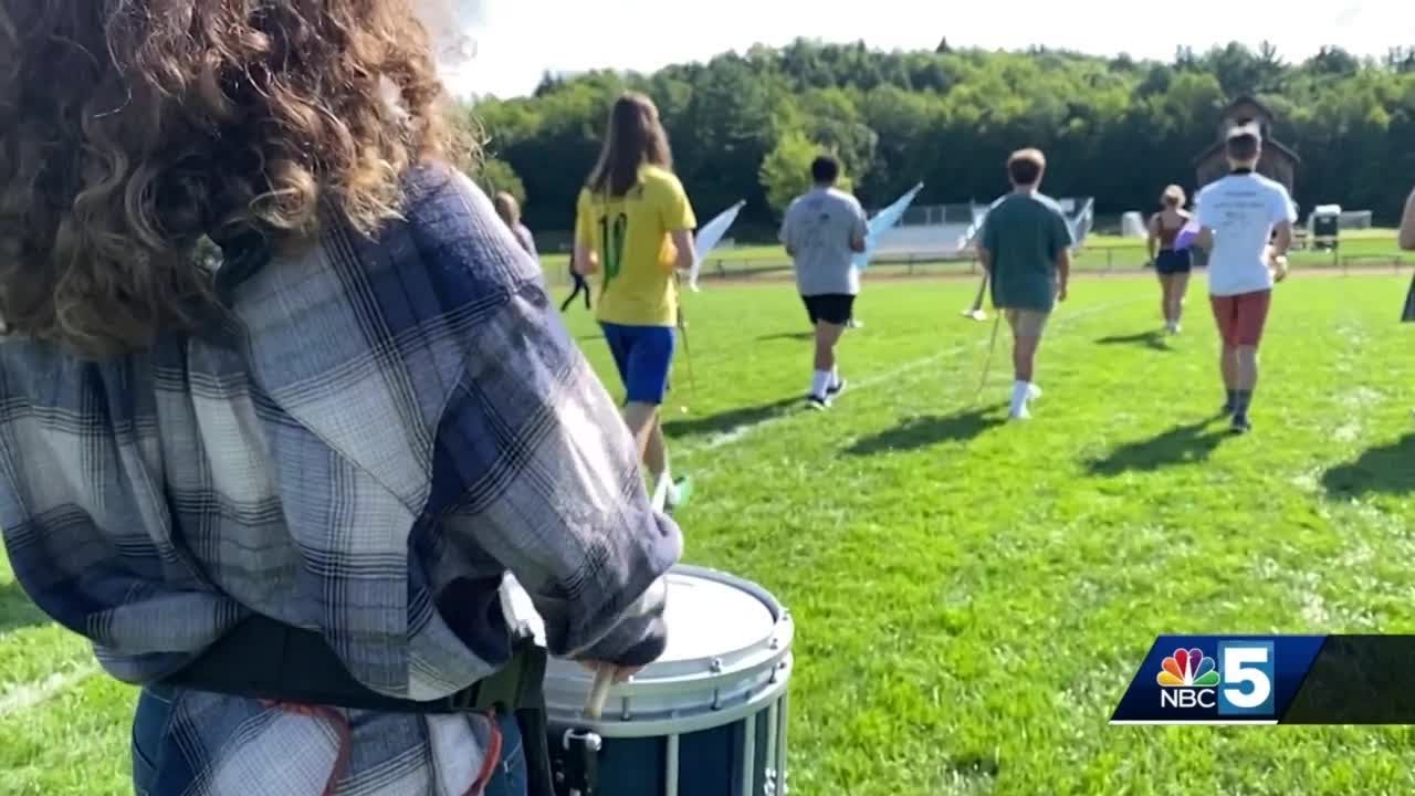 One Vermont high school marching band gears up for another season YouTube