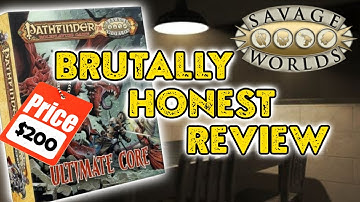 Savage Worlds Pathfinder Ultimate Core Box Set Unboxing and Brutally Honest Review