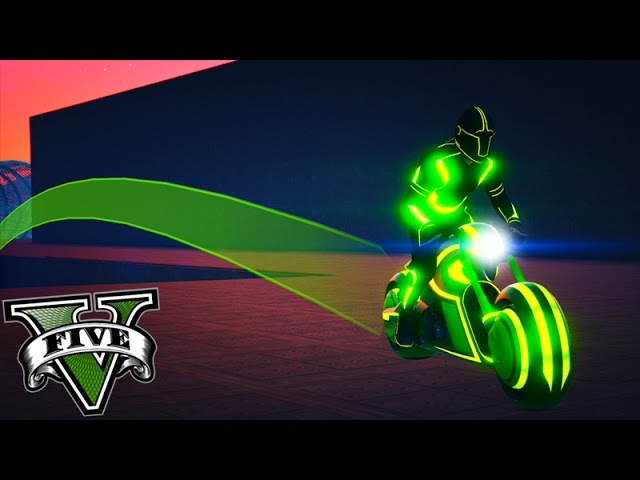 Moto do filme Tron em GTA - Dicas GTA