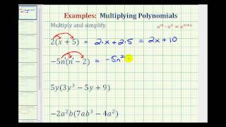 Ex: Multiplying Using the Distributive Property