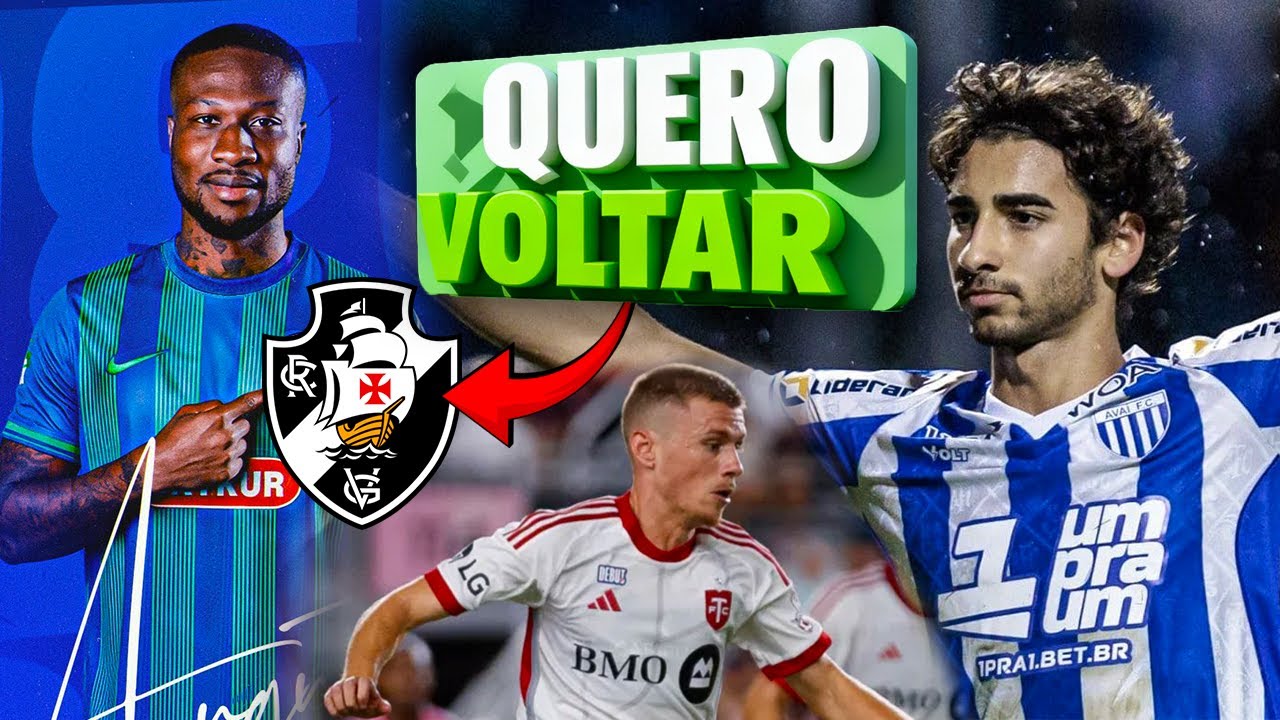 5 JOGADORES QUE VÃO VOLTAR PRO VASCO EM 2026!