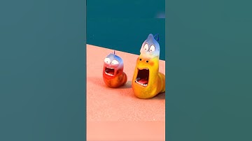 A volcano erupts and he actually chooses to save the bugs?#larva #shortvideo #shorts #viralvideo