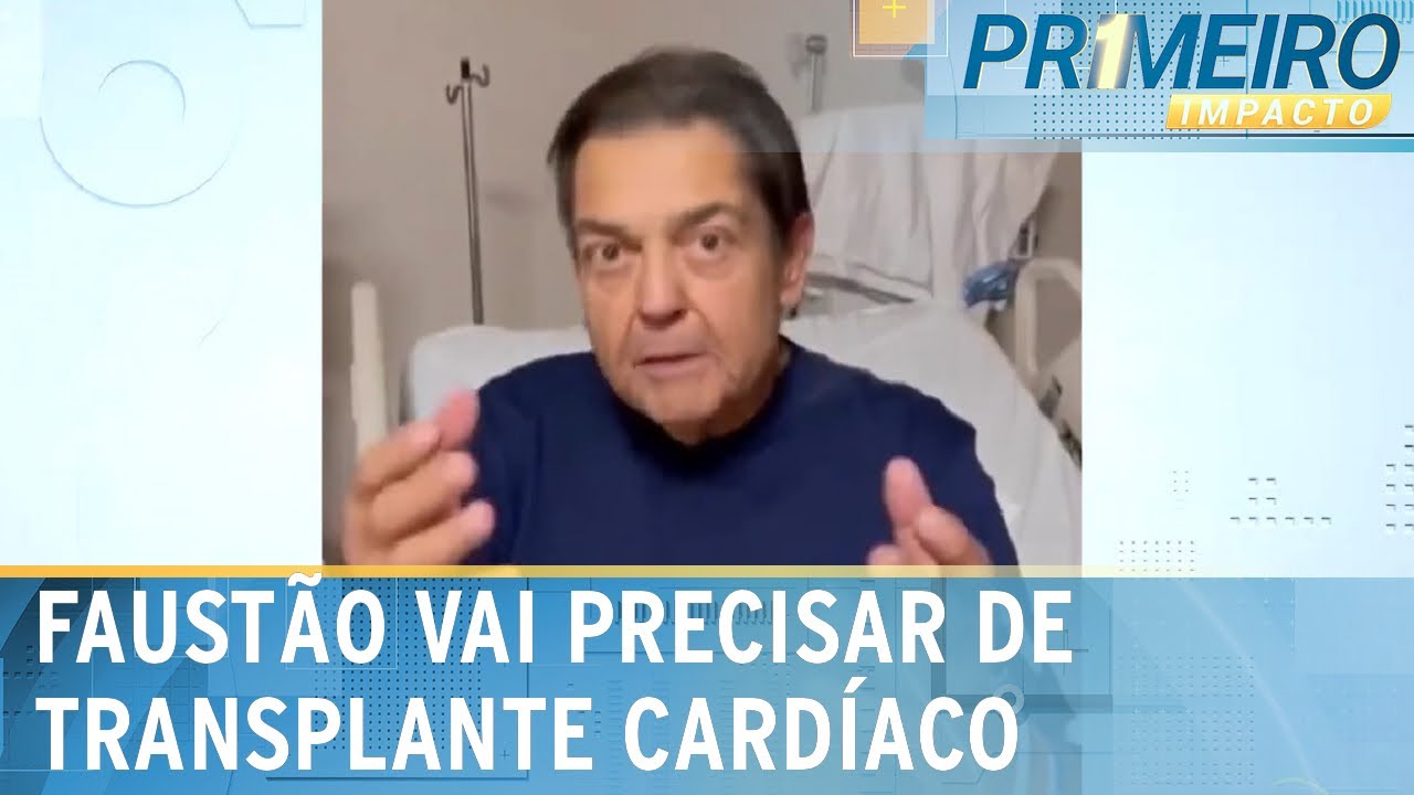 Faustão piora e vai precisar de transplante de coração, diz hospital | Primeiro Impacto (21/08/23)