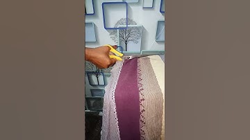 Sharp the scissors with glass bottle. #shorts #trending