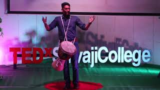 Power of a drum circle | Amrut Bhat | TEDxShivajiCollege
