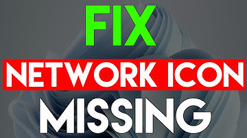 Fix Windows 11 Network Icon Missing From Taskbar