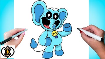 How To Draw Bubba bubbaphant | Poppy Playtime Chapter 3