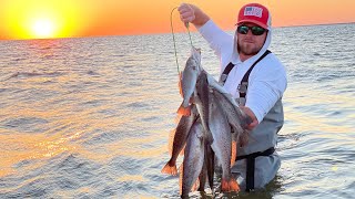 Wade Fishing For Speckled Trout | Mirrorlure was on FIRE!