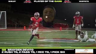 MVP: Shelby's Brayden Devito vs Elida
