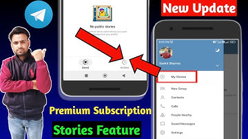 Telegram My Stories update | Telegram new Stories feature | Telegram stories update 2023