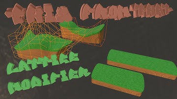 Level design and lattice modifier