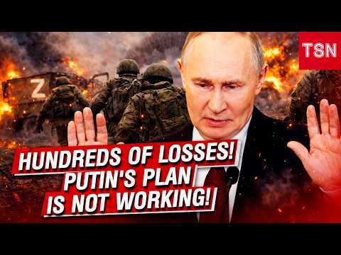 OFFENSIVE FOR PROPAGANDA ONLY In Reality Hundreds Of Russian Losses 