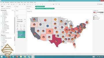 Create A Map with Multiple Layers in Tableau
