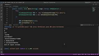 How to Read and Write Binary Values in Java