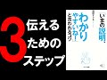 【説明下手を今度こそ卒業しましょう！】「いまの説明、わかりやすいね！」といわれるコツ【9分で解説】