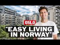 Easy living in norway  how do norwegians live in oslo where and what do they walk eat and drink