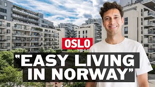 Easy Living in Norway | How do Norwegians live in Oslo, where and what do they walk, eat and drink?