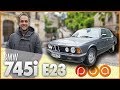 🚗 BMW 745i E23 : Les bandits l'adorent !