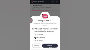 Ari Wallet quiz todayanswers | 01 SEPTEMBER 2025 | Ari daily quiz today | Ari daily quiz today