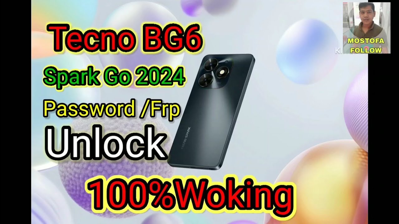 Tecno BG6 Password/Frp Unlock