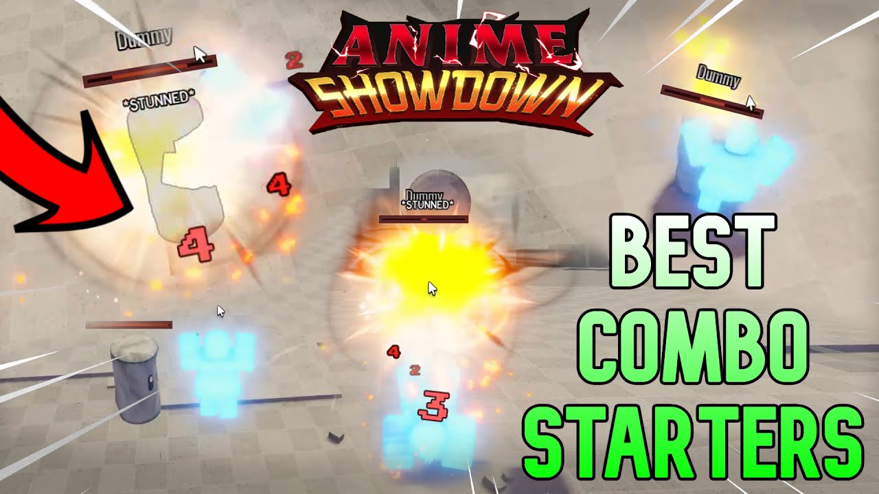 Animar Combos BEST COMBO STARTERS TO NEVER MISS A COMBOS IN ANIME SHOWDOWN - YouTube