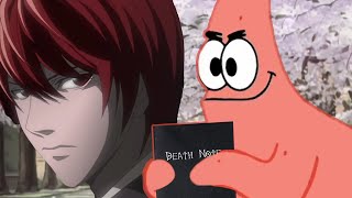 Patrick Finds Lights Deathnote