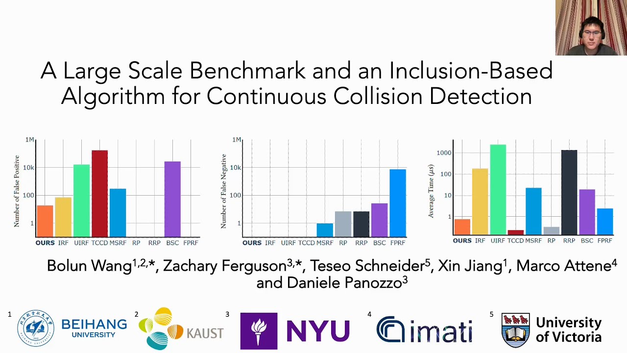 [SIGGRAPH 2022] A Large Scale Benchmark and an Inclusion-Based Algorithm for CCD – Presentation