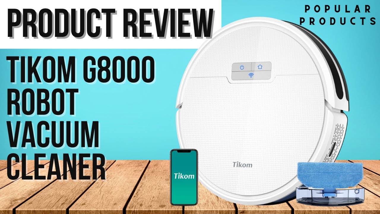 Tikom G8000 Robot Vacuum Cleaner Review YouTube Tikom G8000 Robot Vacuum Cleaner Review YouTube