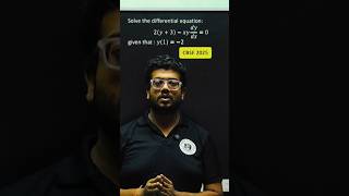 Differential Equation CBSE 2025 Question #education #cbse #cbse2026 #cbseboard #rimscacademy