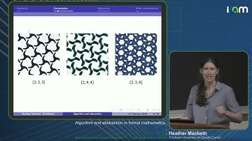 Heather Macbeth - Algorithm and abstraction in formal mathematics - IPAM at UCLA