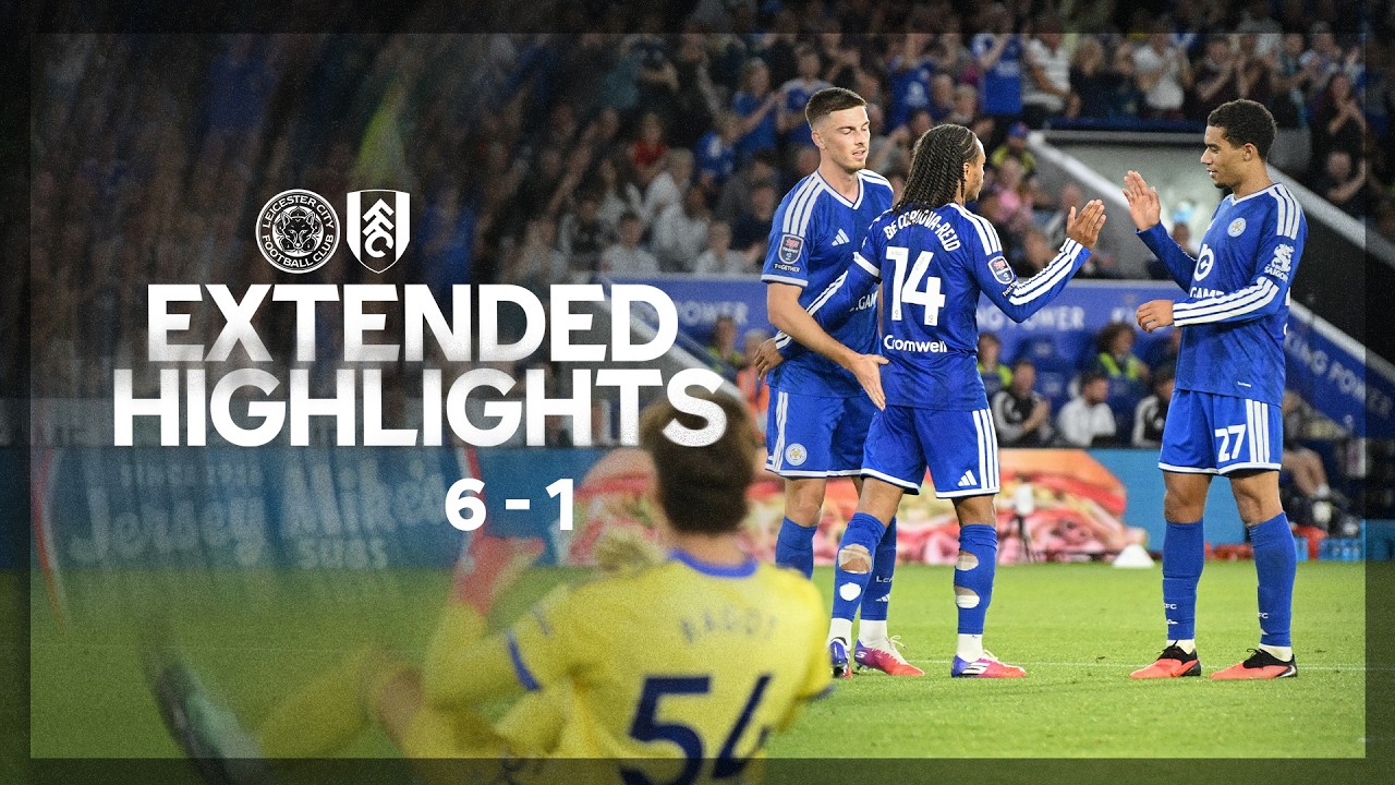 Bristrić Hat-Trick Secures Comfortable Win 💪 | Leicester City 6-1 Fulham U21s | Extended Highlights