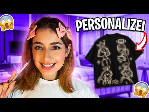 I CUSTOMIZED THE 4 GIRLS' T-SHIRT