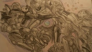Samus  (Speed drawing)