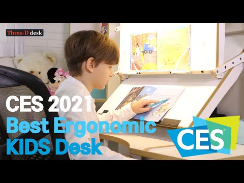 The worlds only desk that prevents Forward Head Posture. Three-D desk DS-1200 is a truly Ergonomic Desk for children, students, and adults who read and study at their desks for extended periods.