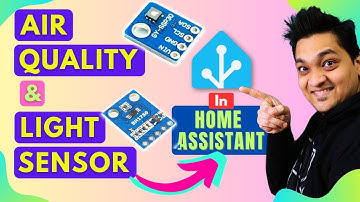 I Built An Air Quality Monitor For Home Assistant With ESP32 | CO2 & TVOC | SGP30 & BH1750 | ESPHome