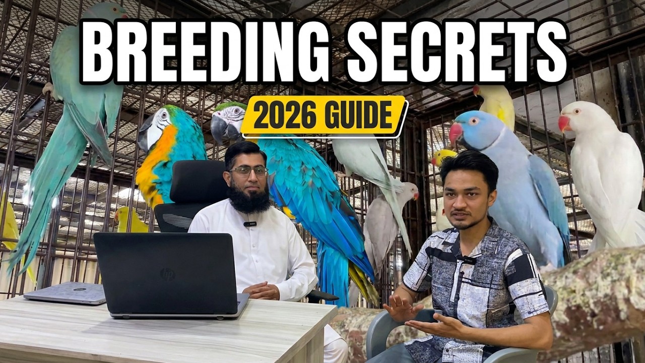 Exotic Birds Podcast with Hamza | New Breeders Guide, Export Trends & Bird Farming Secrets 2026