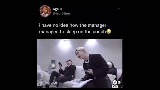 how's the manager even sleeping 😭#kpop #straykids