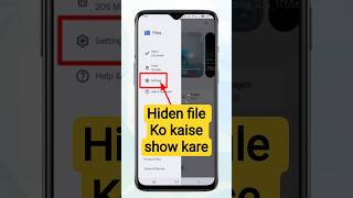 hidden file ko kaise show kare | how to show hidden file | show hidden file |  #hidden #file #shorts